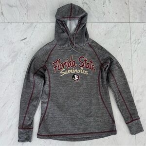 FSU Florida State Seminoles Women’s M Gret Hoodie Sweatshirt by Colloseum
